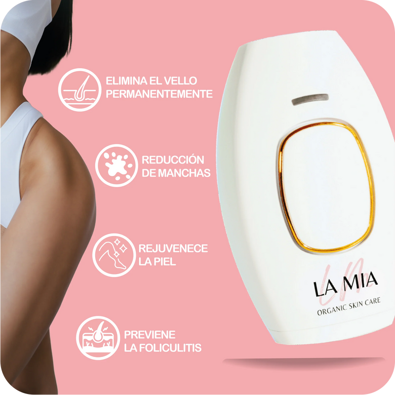 Mini depiladora láser recargable