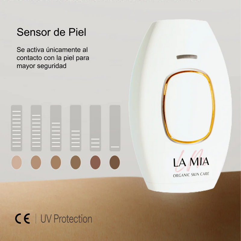 Mini depiladora láser recargable